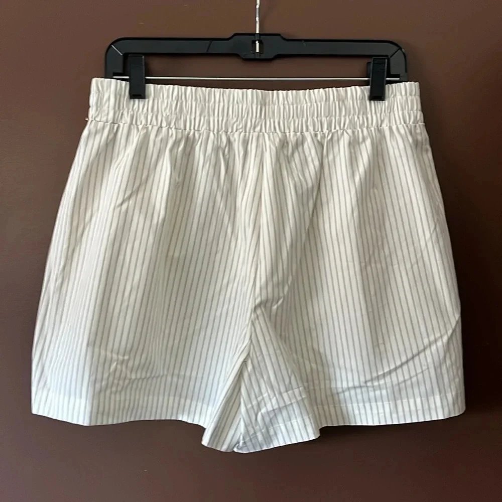 NWT Good American X Anthropologie Striped Boxer Shorts - Picture 7 of 9